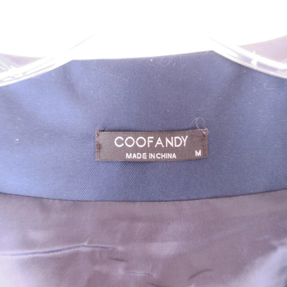 Coofandy Navy Formal Suit Vest Size M